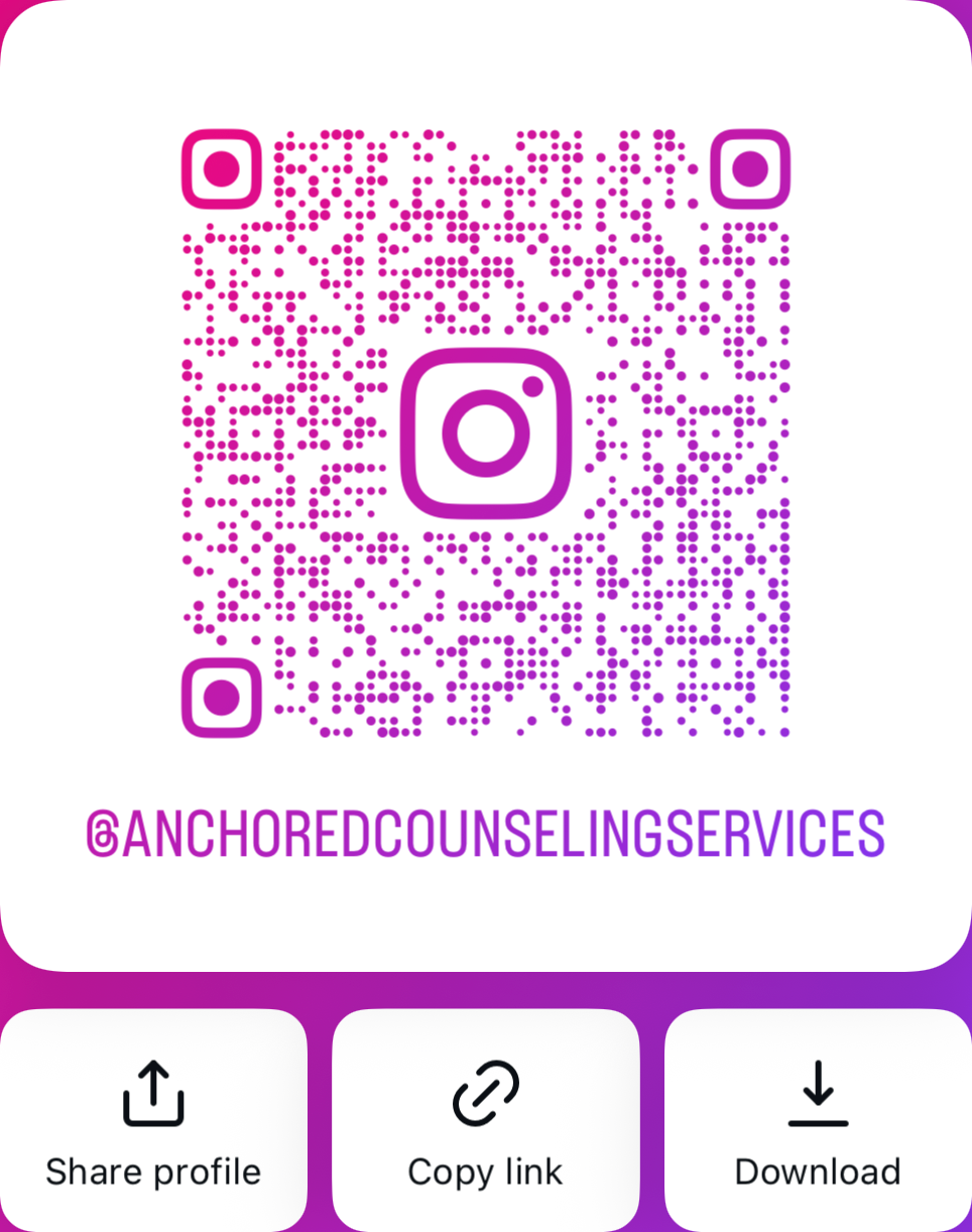 Instagram QR code for @anchoredcounselingservices